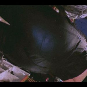 gb faux leather pants